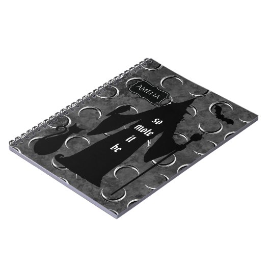 Personalisiert-Hexen-Notebook Notizblock (Linke Seite)