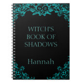 Personalisiert-Hexenbuch Notizblock (Vorderseite)