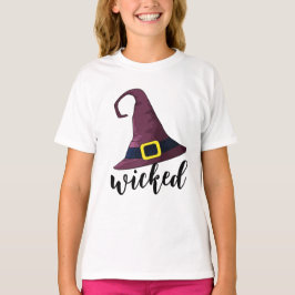 Personalisiert, Hexenhut, lustiges Halloween T-Shirt