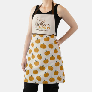 Personalisiert Hey Da Pumpkin Schürze