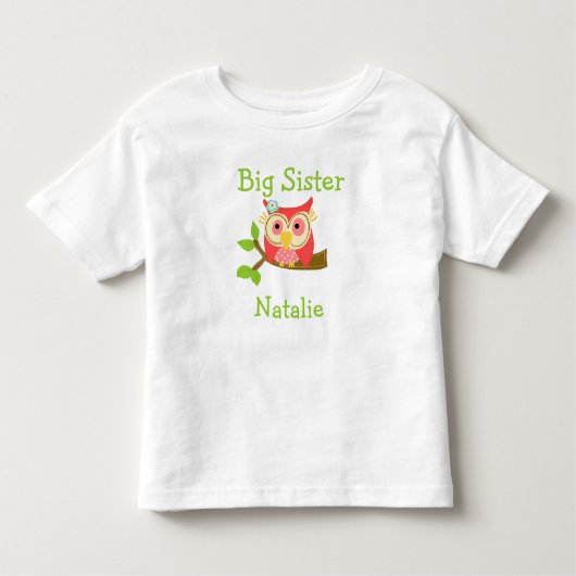 Personalisiert hinzufügen einer großen Namensmarke Kleinkind T-shirt (Vorderseite)