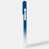 Personalisiert Hinzufügen eines Namens Mellow Blue Case-Mate iPhone Hülle (Rückseite / Links)