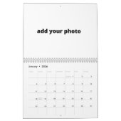 Personalisiert hinzufügen Sie hier Ihr Foto-Logo  Kalender (Jan 2026)