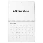 Personalisiert hinzufügen Sie hier Ihr Foto Logo. Kalender (Mär 2026)