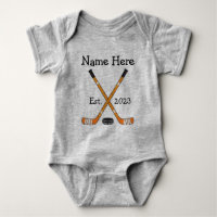 Personalisiert Hockey Baby Name Jahr Geboren Orang