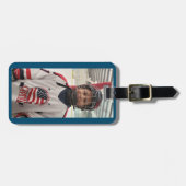 Personalisiert Hockey-Bag Gepäckanhänger (Vorderseite horizontal)