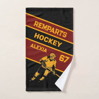 Personalisiert Hockey Handtuch