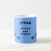 Personalisiert Hockey Kaffeetasse (Mittel)