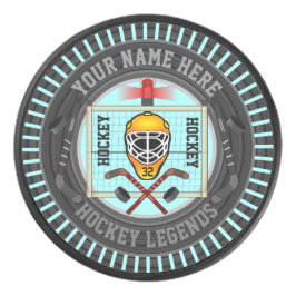 Personalisiert Hockey Legends Eishockey Puck