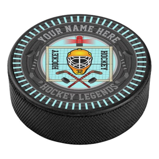 Personalisiert Hockey Legends Eishockey Puck (3/4)