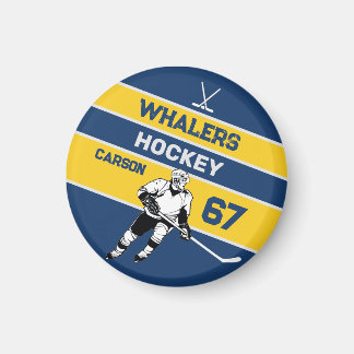 Personalisiert Hockey Magnet