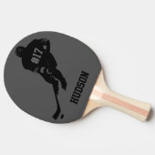 Personalisiert Hockey Ping Pong Paddle Tischtennis Schläger (Seitenansicht)