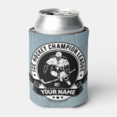 Personalisiert Hockey Player Ice Rink Team Athlete Dosenkühler (Kanne Vorderseite)