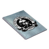 Personalisiert Hockey Player Ice Rink Team Athlete Notizblock (Rechte Seite)