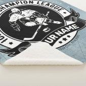 Personalisiert Hockey Player Ice Rink Team Athlete Sherpadecke (3/4)