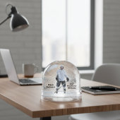 Personalisiert Hockey Player Snow Globe Schneekugeln