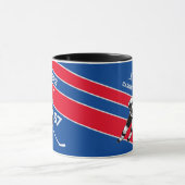 Personalisiert Hockey-Tasse Tasse (Zentrum)