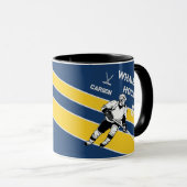 Personalisiert Hockey-Tasse Tasse (VorderseiteRechts)