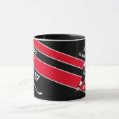 Personalisiert Hockey-Tasse Tasse (Zentrum)