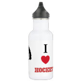 Personalisiert Hockey-Wasserflasche Edelstahlflasche (Rechts)
