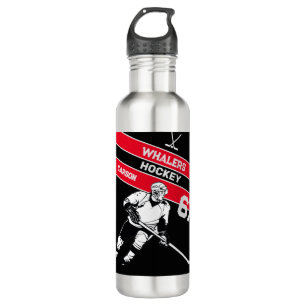 Personalisiert Hockey Wasserflasche Edelstahlflasche
