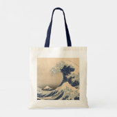 Personalisiert Hokusai Great Wave Tragetasche (Rückseite)