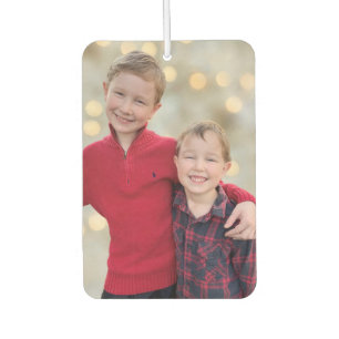 Personalisiert Holiday Foto Geschenk Autolufterfrischer