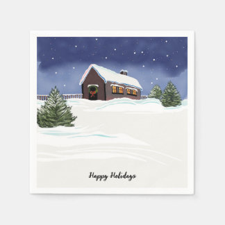 Personalisiert Holiday Party Cocktail Napkins Serviette