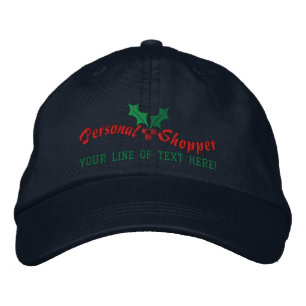 Personalisiert Holidays Personal Shopper Bestickte Kappe