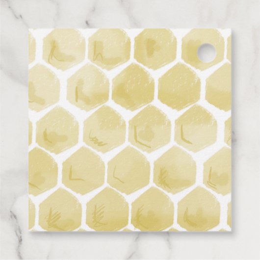 Personalisiert Honey Bevor oder Geschenkmarke Geschenkanhänger (Rückseite)