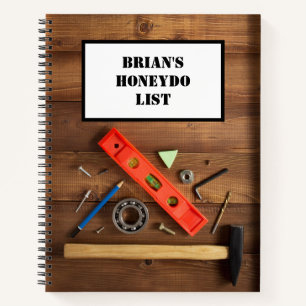 Personalisiert Honeydo Project Notizblock