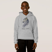 Personalisiert Horse Sweatshirt Hoodie (Vorne ganz)