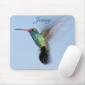 Personalisiert Hummingbird Maus Pad Mousepad (Mit Mouse)