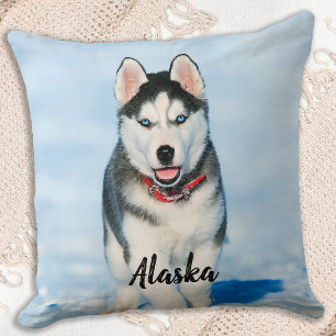 Personalisiert Hund 2 Foto für Haustiere Kissen