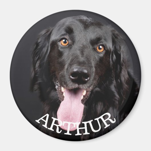 Personalisiert Hund Foto Kühlschrank Magnet (Vorne)