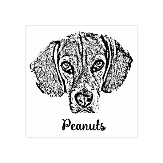 Personalisiert Hunde Foto, Haustier Gummistempel (Prägung)