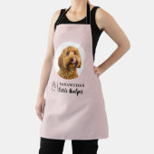 Personalisiert Hunde Foto Rosa Schürze (InSitu)