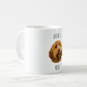 Personalisiert Hunde Mama Foto Tasse | Benutzerdef (Vorderseite Links)