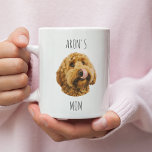 Personalisiert Hunde Mama Foto Tasse | Benutzerdef<br><div class="desc">Feiern Sie die Liebe für Ihren wütenden Freund mit dieser personalisierten Hund Mama Foto Tasse! Fügen Sie Ihr Lieblings-Foto hinzu, um ein einmaliges Geschenk für Hundefreunde zu kreieren. Diese Tasse eignet sich ideal zum Schlumpfen von Kaffee, Tee oder heißem Kakao und ist eine durchdachte Möglichkeit, Ihre Bindung mit Ihrem vierbeinigen...</div>
