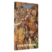 Personalisiert Hunter Camouflage Camouflage Malere Klemmbrett (Rechts)