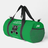 Personalisiert Hurling / Camogie (grün) Gear Duffle Bag (Rechte Ecke)