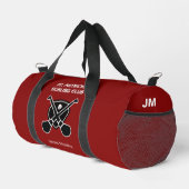 Personalisiert Hurling / Camogie (Maroon) Gear Duffle Bag (Rechte Ecke)