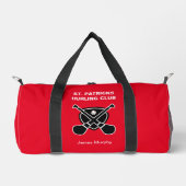 Personalisiert Hurling / Camogie (Rot) Gear Duffle Bag (Vorderseite)