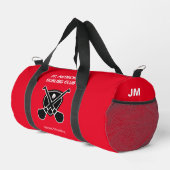 Personalisiert Hurling / Camogie (Rot) Gear Duffle Bag (Rechte Ecke)