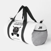 Personalisiert Hurling / Camogie (Weiß) Gear Duffle Bag (Rechte Ecke)