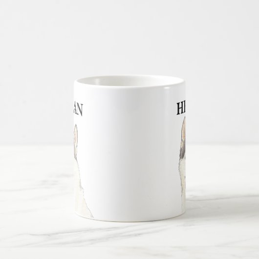 Personalisiert Husky Dog Kaffeetasse (Mittel)