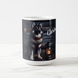 Personalisiert Husky Kaffeetasse