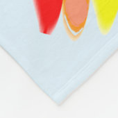 PERSONALISIERT I LIEBE BASKETBALL FLEECE BLANKET (Ecke)