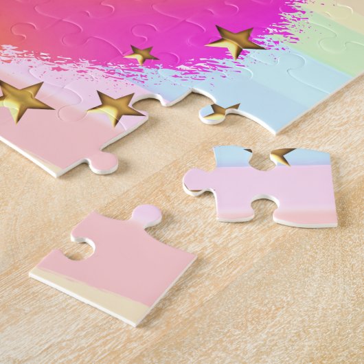 PERSONALISIERT I LIEBE GYMNASTICS PUZZLE (Seite)