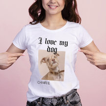 Personalisiert I Liebe Mein Hund Foto